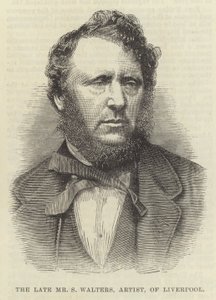 El difunto Sr. S Walters, Artista, de Liverpool de English School